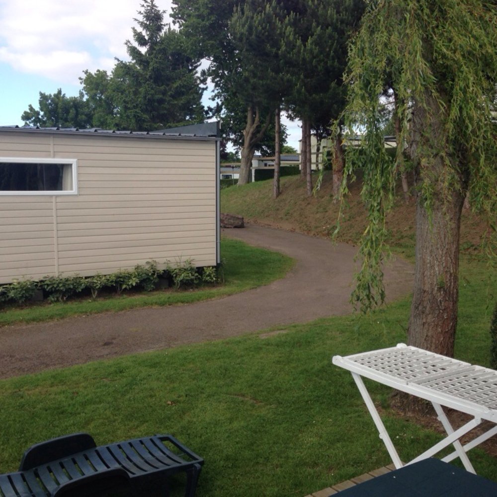 Camping la Vallée - A view of the boulder from the mobile. - Campgrounds Near Me - Houlgate, 14