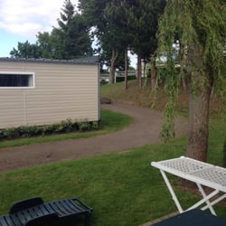 Camping la Vallée - A view of the boulder from the mobile.