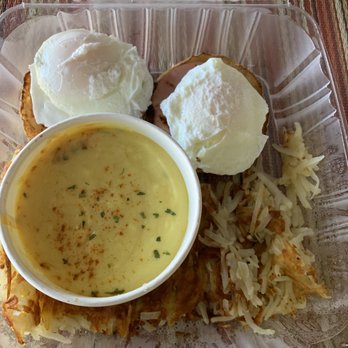 Broken Yolk Cafe - Classic Eggs Benedict - Breakfast & Brunch Near Me - Chandler, Arizona