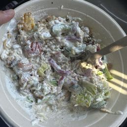 Drowned my bowl couldn't eat it Drowned my bowl couldn't eat it