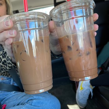Hip-Stirs Coffee House - Milky Way iced latte and almond joy iced latte with cupcake flavor and almond milk - Coffee & Tea Near Me - Brookville, Ohio Hip-Stirs Coffee House - Milky Way iced latte and almond joy iced latte with cupcake flavor and almond milk - Coffee & Tea Near Me - Brookville, Ohio