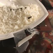 Photo of Sapthagiri Taste Of India - Jersey City, NJ, United States. A well packed rice box