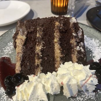Lockworks Tavern - German Chocolate Cake for two. Or 4 or 6 it's HUGE! - Cocktail Bars Near Me - Branford, Connecticut Lockworks Tavern - German Chocolate Cake for two. Or 4 or 6 it's HUGE! - Cocktail Bars Near Me - Branford, Connecticut