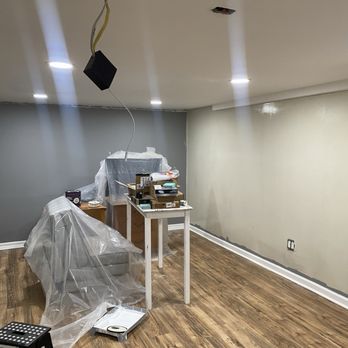 Morales Construction - Hard at work! Loving how it's looking thus far! - Painters Near Me
