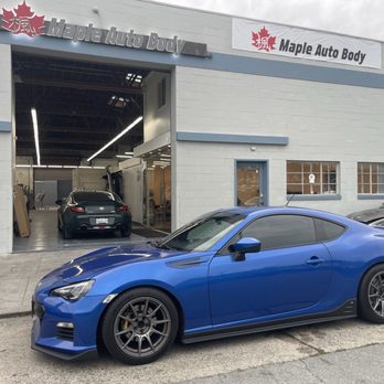 Maple Auto Body - 2013 Subaru BRZ - Full STI lip kit - Body Shops Near Me - San Mateo, California Maple Auto Body - 2013 Subaru BRZ - Full STI lip kit - Body Shops Near Me - San Mateo, California