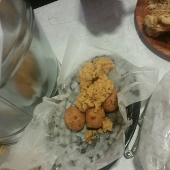 Shaking Crab - What's left of the Fried Oysters and Hush Puppies - Cajun/Creole Near Me - Virginia Beach, Virginia Shaking Crab - What's left of the Fried Oysters and Hush Puppies - Cajun/Creole Near Me - Virginia Beach, Virginia