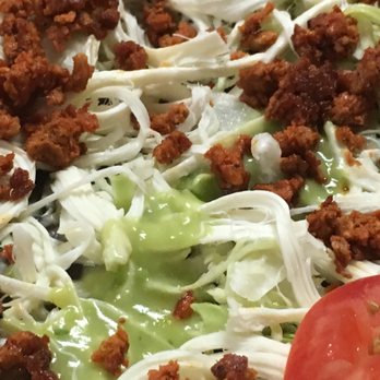 Ortiz Bakery & Restaurant - TLAYUDA de CHORIZO (close up) - Mexican Near Me - Vista, California