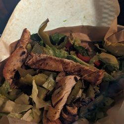 Social Kitchen + Bar - Chicken avocado salad.