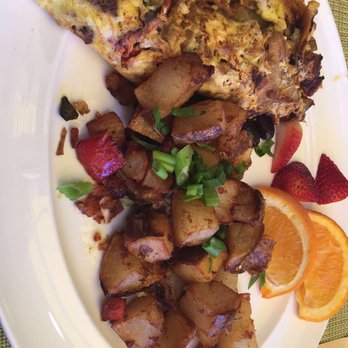 Bistro Joe's - I wasn't a fan of the Spanish style omelet but the potatoes are delicious - New American Near Me - Birmingham, Michigan Bistro Joe's - I wasn't a fan of the Spanish style omelet but the potatoes are delicious - New American Near Me - Birmingham, Michigan