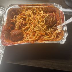 Marty's Pizza - Delafield - Meat sauce? It's more like barely sauce. Sorry guys! I really wanted to enjoy this but it really fell short.