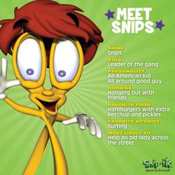 Snip-its Haircuts for Kids - Met our friendly Mascot SNIPS!!