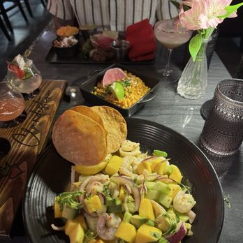 Clandestino - Shrimp Ceviche, Carne Asada Plate, Mexican Corn - Cocktail Bars Near Me - Palm Springs, California