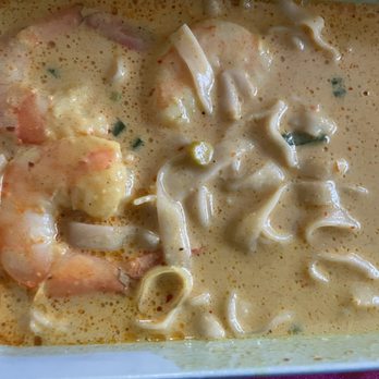Sukho Thai - Khan Soi with shrimp *drool* - Thai Near Me - Markham, Ontario