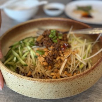 Yum Long - Dan Dan Noodles W/ Minced Pork - Chinese Near Me - Monterey Park, California Yum Long - Dan Dan Noodles W/ Minced Pork - Chinese Near Me - Monterey Park, California