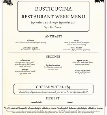 Menu photo 1 Rusticucina San Diego, CA Menu photo 1 Rusticucina San Diego, CA