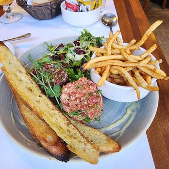Sagamité - Beef and bison tartare - Canadian (New) Near Me - Quebec City, Quebec Sagamité - Beef and bison tartare - Canadian (New) Near Me - Quebec City, Quebec