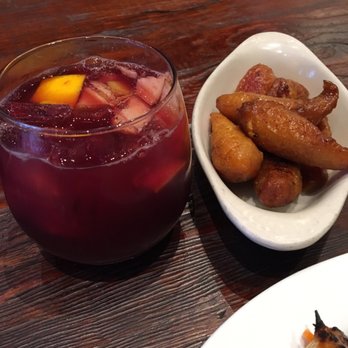 Artesano Peruvian Fusion - Sangria + roasted sweet plantains - Latin American Near Me - San Francisco, California