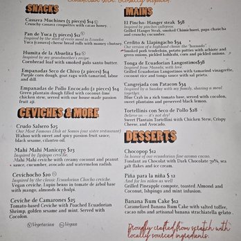 COTOA - Menu - Latin American Near Me - Miami, Florida COTOA - Menu - Latin American Near Me - Miami, Florida