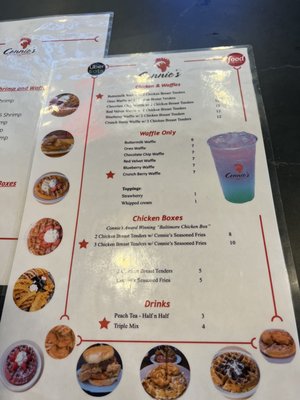 Menu photo 1 Connie's Chicken And Waffles Baltimore, MD Menu photo 1 Connie's Chicken And Waffles Baltimore, MD