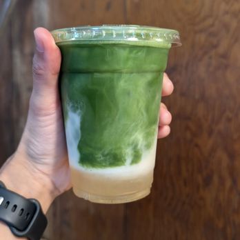 Good Coffee - Peach cobbler matcha! - Coffee & Tea Near Me - Gardena, California Good Coffee - Peach cobbler matcha! - Coffee & Tea Near Me - Gardena, California