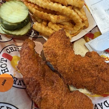 Dave's Hot Chicken - 2 strips & a side of fries - Chicken Shop Near Me - Jeffersonville, Indiana Dave's Hot Chicken - 2 strips & a side of fries - Chicken Shop Near Me - Jeffersonville, Indiana