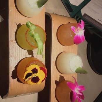 Cantina Monarca - Margarita flight - Cocktail Bars Near Me - Bellevue, Washington