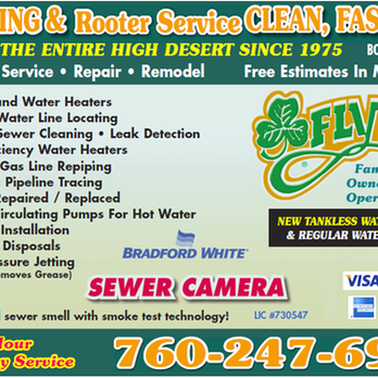 Flynn Plumbing & Rooter Service - untitled - Plumbing Near Me - Apple Valley, California Flynn Plumbing & Rooter Service - untitled - Plumbing Near Me - Apple Valley, California
