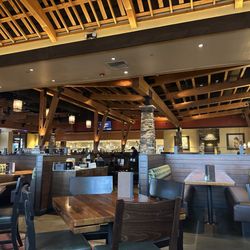 Lazy Dog Restaurant & Bar - Inside vibe is very cozy and welcoming