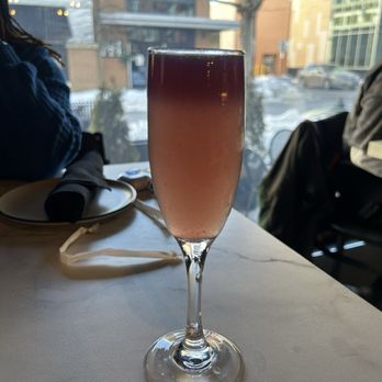 Marley's Bar and Grill - Lavender french 75 - Salad Near Me - Hyattsville, Maryland