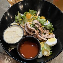 Fat Chad’s Tap & Steakhouse - Chicken salad (I asked for buffalo chicken, they just put buffalo on the side)