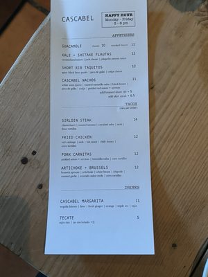 Menu photo 6 Cascabel Los Angeles, CA Menu photo 6 Cascabel Los Angeles, CA