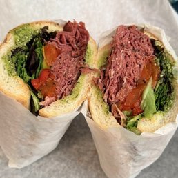 milanese sandwich, lots of meat!