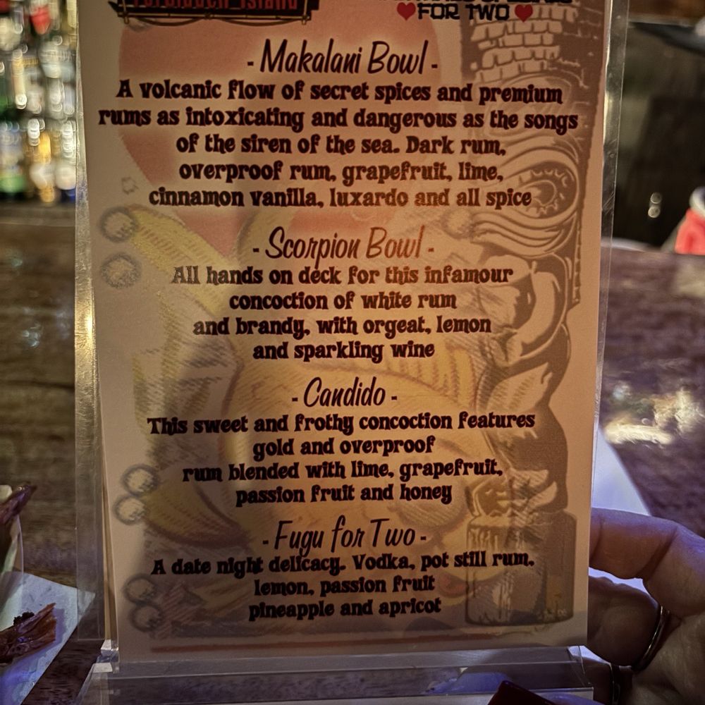 Forbidden Island - Tiki Bars Near Me - Alameda, California