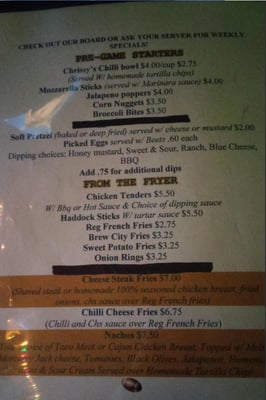 Menu photo 6 Domers Bar & Grill Williamsport, PA