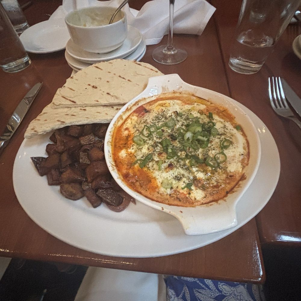 Lightfoot Restaurant - Greek eggs (vegetarian) SO delicious! - American Near Me - Leesburg, Virginia Lightfoot Restaurant - Greek eggs (vegetarian) SO delicious! - American Near Me - Leesburg, Virginia