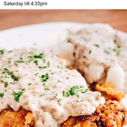 Valhalla Cafe and Catering - Down home cooking, Chicken fried steak mashed potatoes and home made gravy.