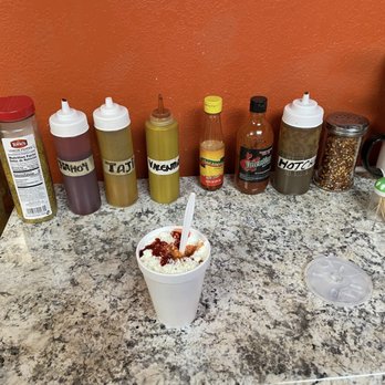 Silvia's Mexican Tacos & Snacks - Corn in a cup, Mexican style, yummy - Tacos Near Me - Arlington, Texas Silvia's Mexican Tacos & Snacks - Corn in a cup, Mexican style, yummy - Tacos Near Me - Arlington, Texas