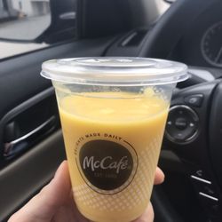 McDonald's - The "full" smoothie they handed me