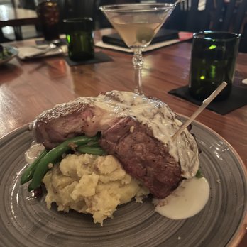 The Depot - Angus ribeye - New American Near Me - Auburn, Alabama
