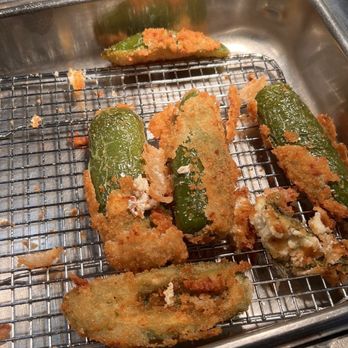 Lin's Grand Buffet - Someone explain to me wtf is this? Guess they were too lazy not to bread the whole thing - Sushi Bars Near Me - Murrieta, California