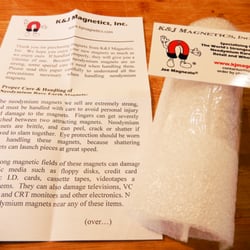 K & J Magnetics - Arrived fast, well packaged and informative literature!