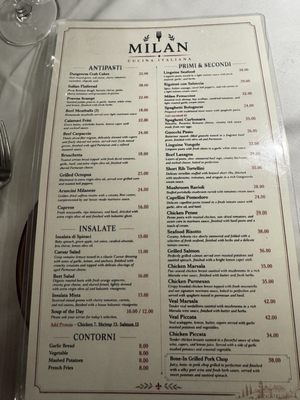 Menu photo 1 Milan San Jose, CA Menu photo 1 Milan San Jose, CA
