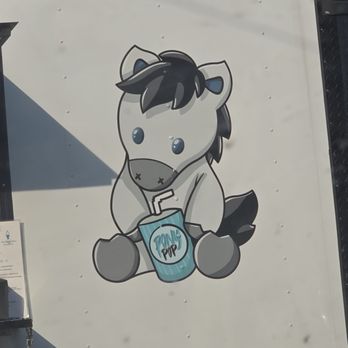 Pony Pop - The pony pop mascot is sooo cute! - Shaved Ice Near Me - Chincoteague, Virginia