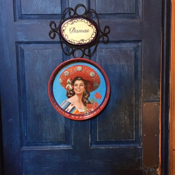 Casa De Suenos - Bathroom door, nicely decorated throughout - Mexican Near Me - Tularosa, New Mexico