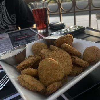Legends Sports Pub - Fried pickles w/ chipotle ranch - Pizza Near Me - Sandy, Utah Legends Sports Pub - Fried pickles w/ chipotle ranch - Pizza Near Me - Sandy, Utah