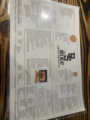 Menu photo 7 The Box Seat Greensboro, NC Menu photo 7 The Box Seat Greensboro, NC