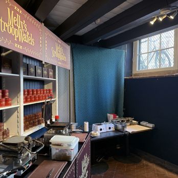 Melly's Stroopwafels - Groups of up to 8 people can participate in their basement workshop - Waffles Near Me - Amsterdam, New Hampshire