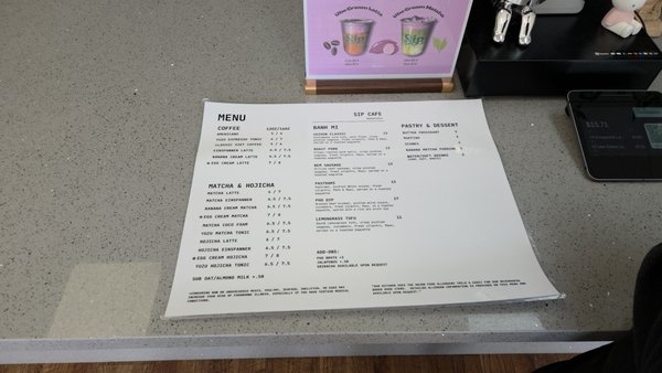Menu photo 3 Sip Cafe Honolulu, HI Menu photo 3 Sip Cafe Honolulu, HI