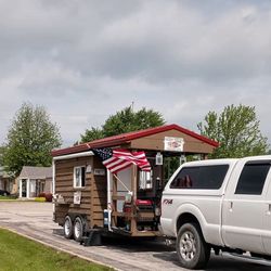 Smokin Stevies BBQ - Our Truck and Food Trailer