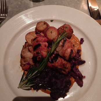 Alleia - Bacon wrapped quail breast!! Amazing!! - Italian Near Me - Chattanooga, Tennessee Alleia - Bacon wrapped quail breast!! Amazing!! - Italian Near Me - Chattanooga, Tennessee